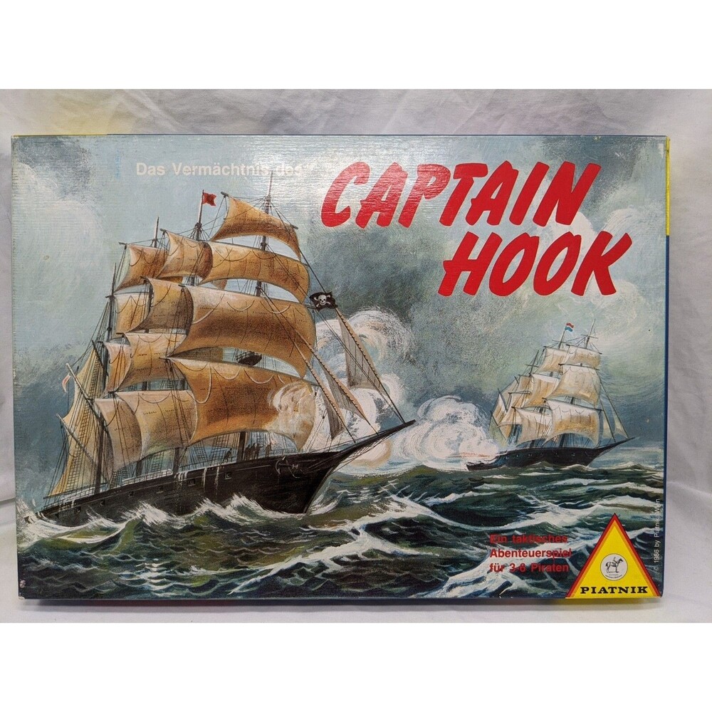 German Edition Piatnik Captain Hook Board Game Complete